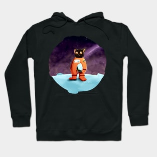 Ground Control to Major Tom Cat Hoodie